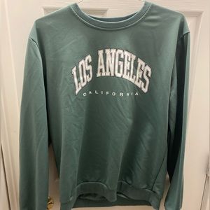 Vintage green Los Angeles sweatshirt